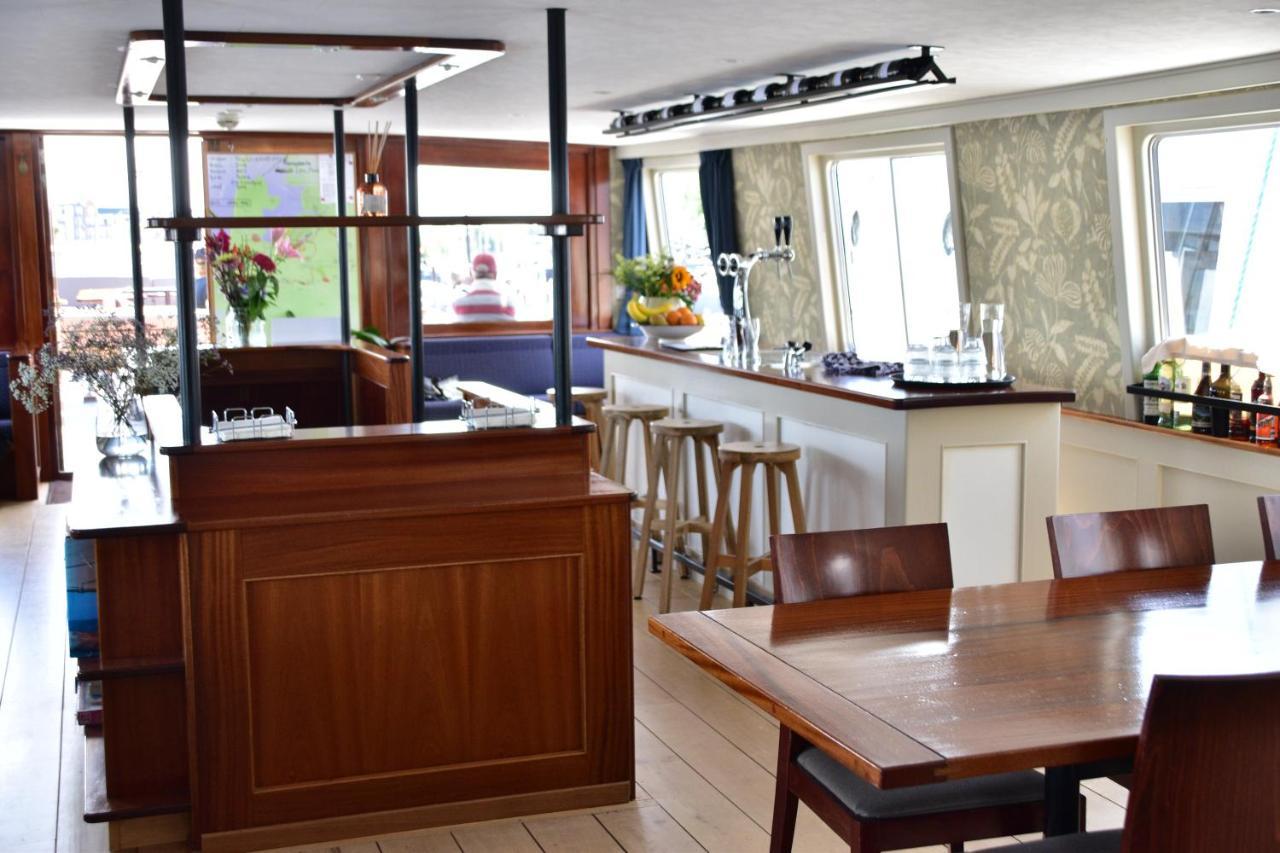 Unique Hotelboat Botel Lena Maria أمستردام المظهر الخارجي الصورة