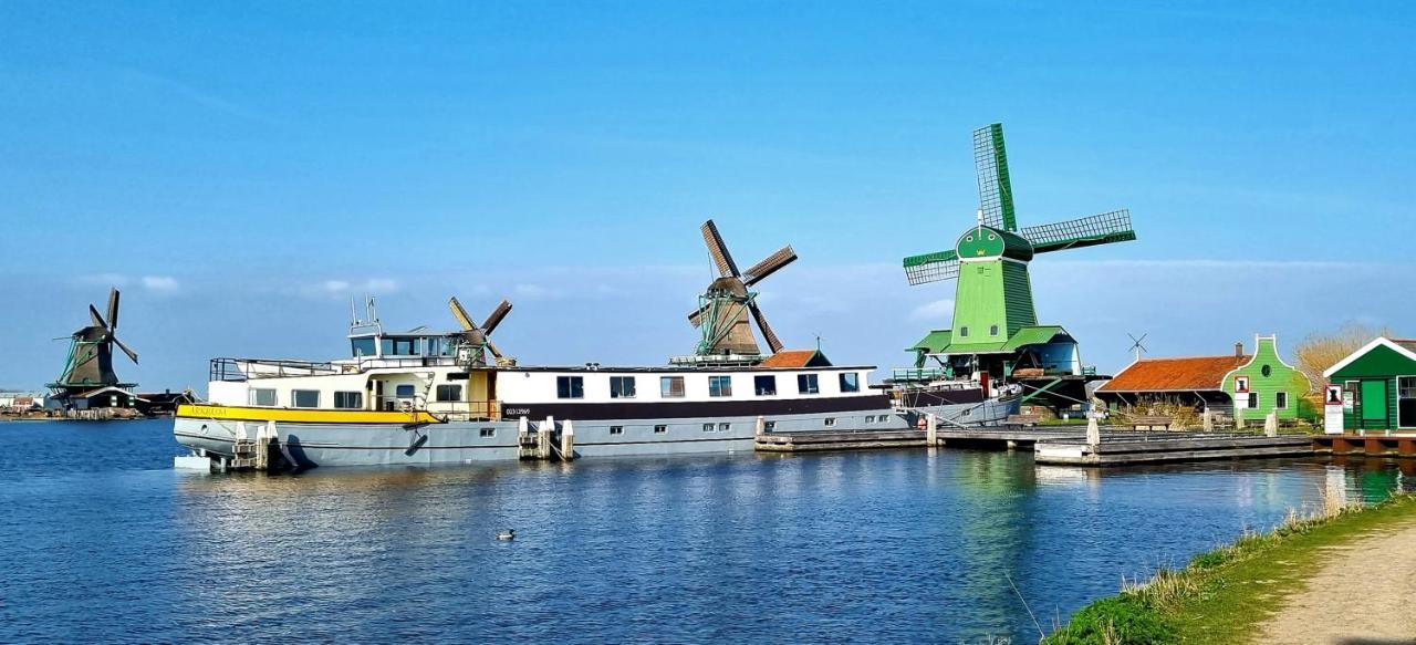 Unique Hotelboat Botel Lena Maria أمستردام المظهر الخارجي الصورة