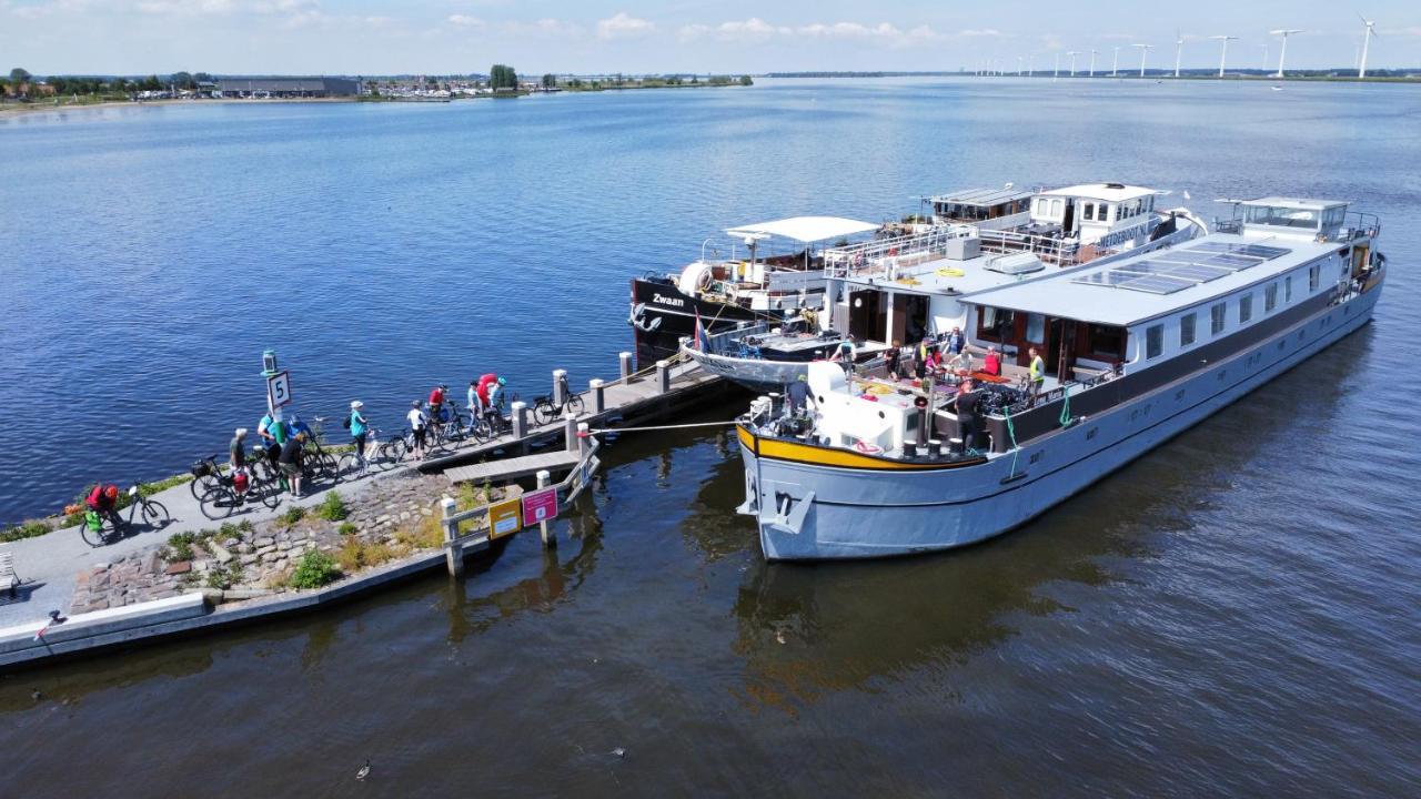Unique Hotelboat Botel Lena Maria أمستردام المظهر الخارجي الصورة